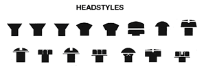 head styles